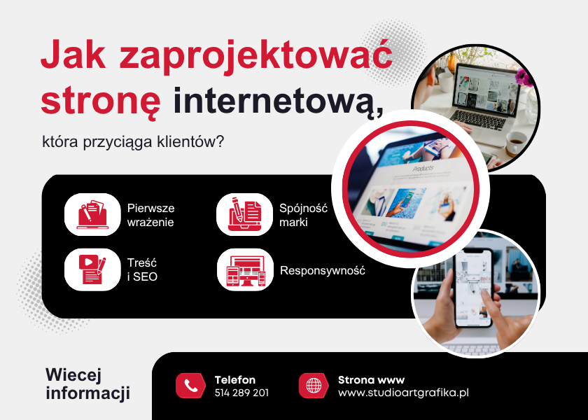 Jak zaprojektować stronę internetową, która przyciąga klientów?