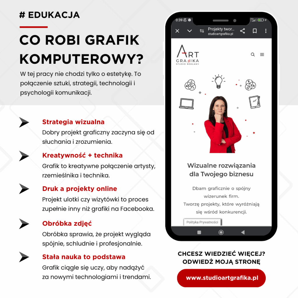 Co robi grafik komputerowy - wpis