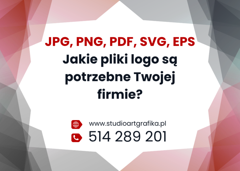 JPG, PNG, PDF, SVG, EPS – jakie pliki logo są potrzebne Twojej firmie?